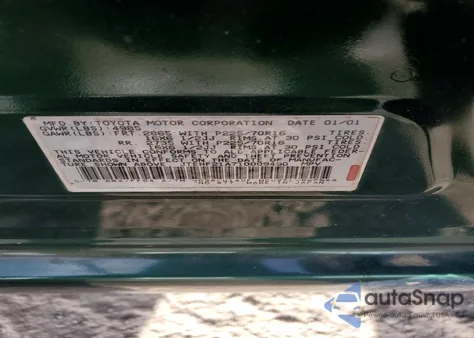 2001 Toyota Highlander z USA, uszkodzony, nr VIN JTEHF21A710009490